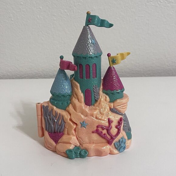 Vintage Trendmasters Starcastle Under The Sea Mermaid Playset Figures & Key 1994 - Picture 6 of 16